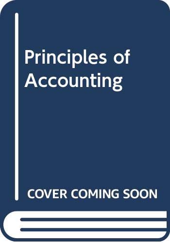 9780395832912: Principles of Accounting