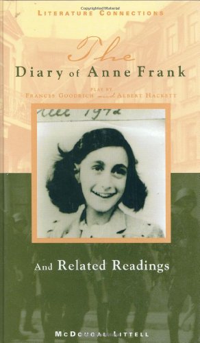 9780395833643: McDougal Littell Literature Connections: The Diary of Anne Frank - Play Student Editon Grade 8 1997