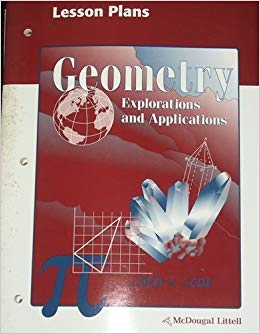 Stock image for Geometry Explorations and Applications Lesson Plans for sale by Hawking Books