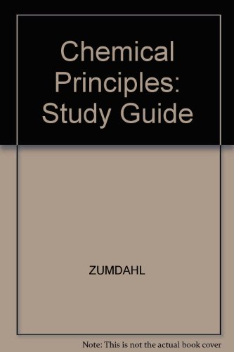 Chemical Principles (9780395839966) by Steven S. Zumdahl