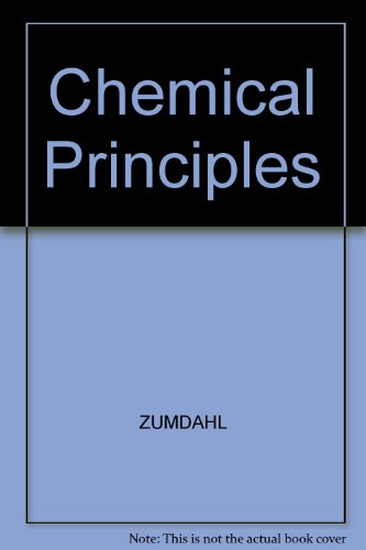 Stock image for Chemical Principles for sale by Better World Books