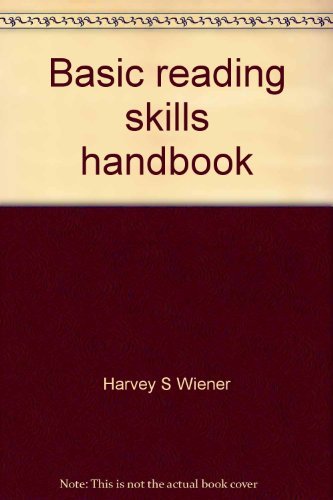 Imagen de archivo de Basic Reading Skills Handbook: Instructor's Annotated Edition a la venta por Top Notch Books