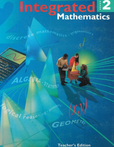 Stock image for Integrated Mathematics: Book 2, Teacher's Edition for sale by Textbookplaza