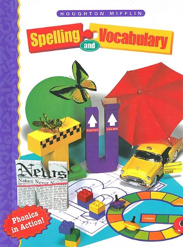 Stock image for Houghton Mifflin Spelling: Hardcover Student Edition Level 3 1998 for sale by BooksRun