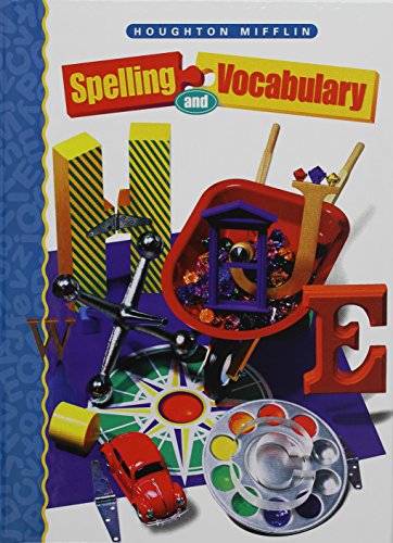 9780395855232: Houghton Mifflin Spelling: Hardcover Student Edition Level 4 1998