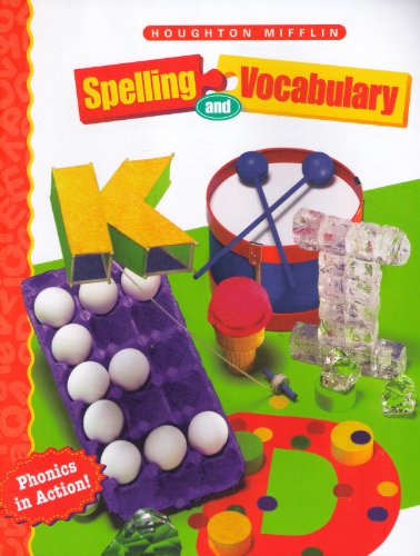 Beispielbild fr Houghton Mifflin Spelling and Vocabulary, Level 2 zum Verkauf von Austin Goodwill 1101