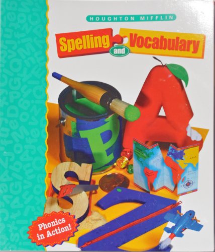 Stock image for Houghton Mifflin Spelling and Vocabulary: Student Book (consumabl for sale by Hawking Books