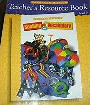 Beispielbild fr Houghton Mifflin Spelling and Vocabulary Teacher's Book: A Resource for Planning and Teaching , Level 5 zum Verkauf von Better World Books