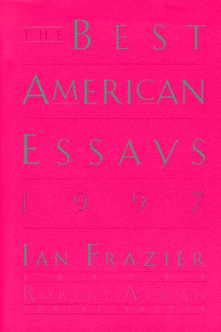 9780395856949: The Best American Essays 1997