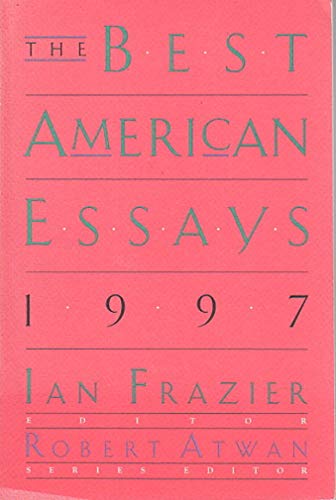 Imagen de archivo de The Best American Essays 1997 a la venta por Wonder Book