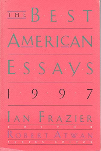 9780395856956: The Best American Essays 1997
