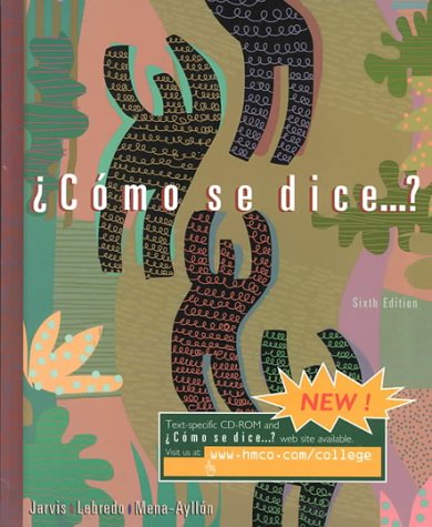 Stock image for Como Se Dice? for sale by Better World Books: West