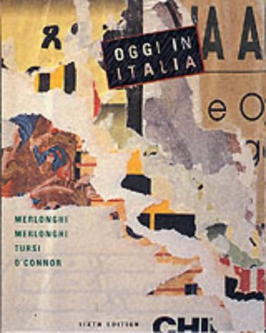 9780395859001: Oggi in Italia: A First Course in Italian