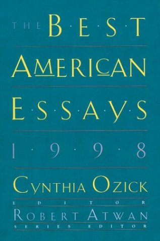 Imagen de archivo de The Best American Essays 1998 a la venta por Better World Books: West