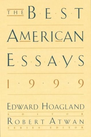 Stock image for The Best American Essays 1999 for sale by Irish Booksellers