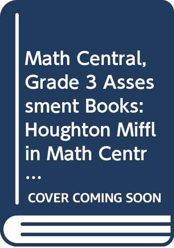9780395862223: Math Central, Grade 3 Assessment Books: Houghton Mifflin Math Central (Math Central 1998)