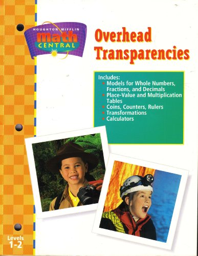 Beispielbild fr Houghton Mifflin Math Central: Overhead Transparencies (Levels 1-2) zum Verkauf von Nationwide_Text