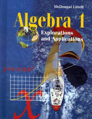 Stock image for Algebra 1 : Explorations and Applications for sale by Better World Books