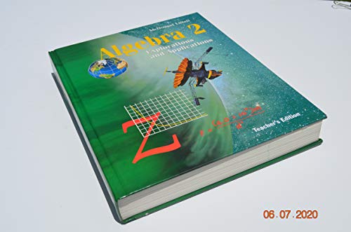 Stock image for Algebra 2 Explorations and Applications (Teacher's Edition) for sale by GoldenWavesOfBooks