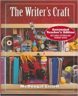 Beispielbild fr The Writer's Craft Annotated Teacher's Edition zum Verkauf von The Book Cellar, LLC