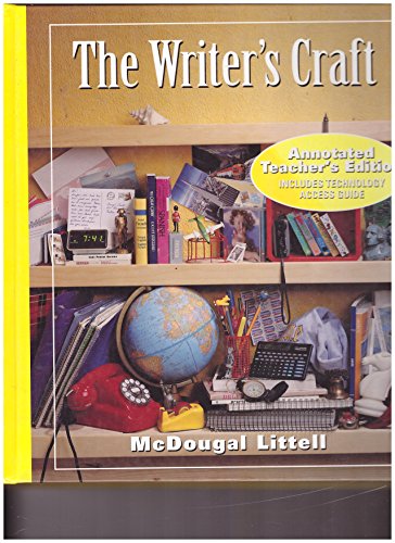 9780395863893: The Writer's Craft Yellow Level, Teacher's Edition