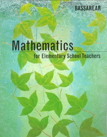 9780395865583: Mathematics for Elementary School Teachers