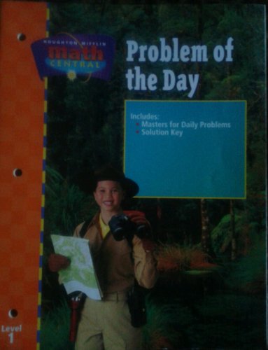 Beispielbild fr Math Central, Grade 1 Problem of the Day: Houghton Mifflin Math Central zum Verkauf von Wonder Book