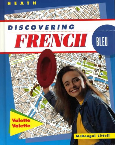 9780395866610: Heath Discovering French Bleu