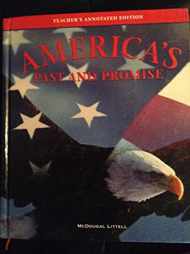 9780395867082: America's past and promise