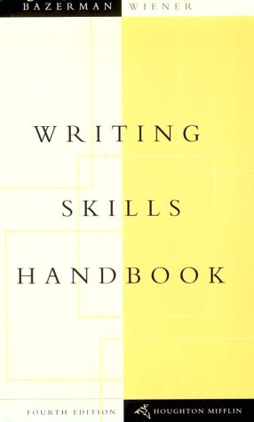 9780395868119: Writing Skills Handbook