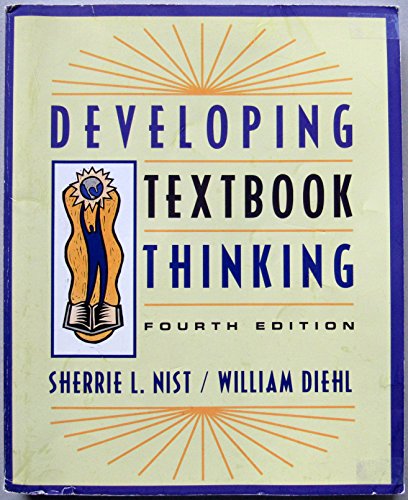 Imagen de archivo de Developing Textbook Thinking : Strategies for Success in College a la venta por Better World Books