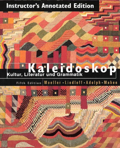 Imagen de archivo de Kaleidoskop : Kultur, Literatur und Grammatik a la venta por Better World Books
