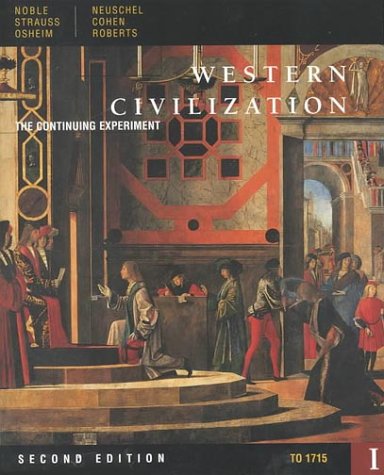9780395870686: To 1715 (v. 1) (Western Civilization: The Continuing Experiment)