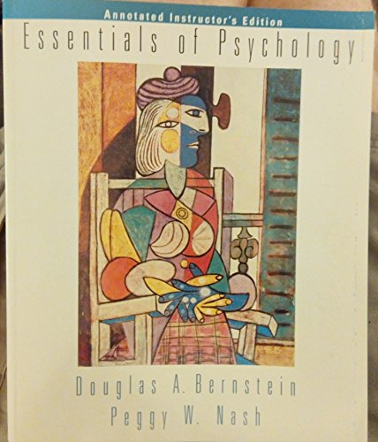 Beispielbild fr Essentials of Psychology Instructor's Edition zum Verkauf von Anderson Book