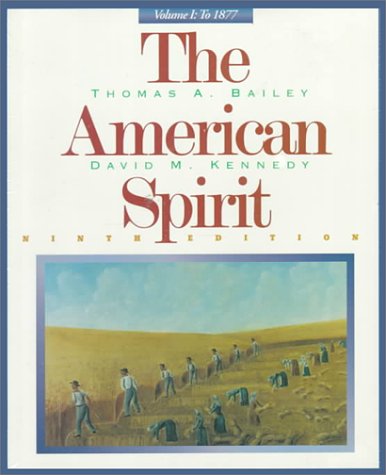 9780395871003: To 1877 (v. 1) (The American Spirit)