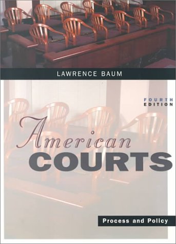 Stock image for American Courts: Process and Policy for sale by Wonder Book