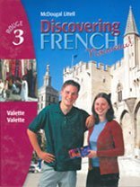 9780395874868: Discovering French, Nouveau!: Student Edition Level 3 2004: Rouge 3