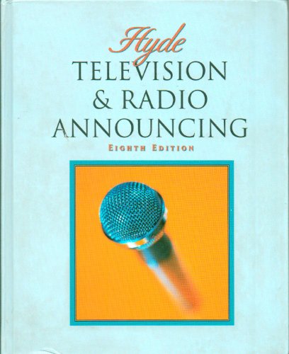 9780395875407: Television and Radio Announcing