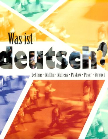 Stock image for Was Ist Deutsch? for sale by Better World Books