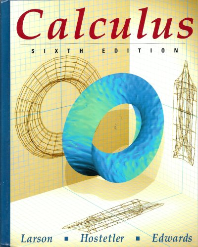 CALCULUS WITH ANALYTIC GEOMETRY. 6 E TXT HIGH SCHOOL Larson Larson Cap Captain Ron 9780395885772 AbeBooks