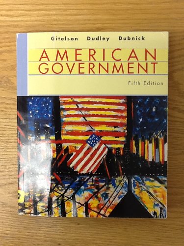 Imagen de archivo de American Government a la venta por HPB Inc.