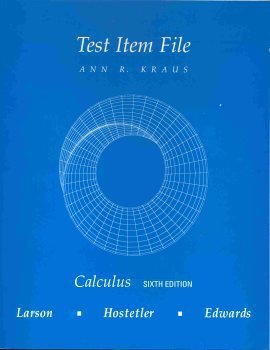 Beispielbild fr Calculus Tb 6ed zum Verkauf von BooksRun