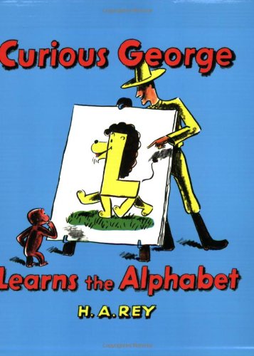 9780395891131: Curious George Learns the Alphabet Book & Cassette