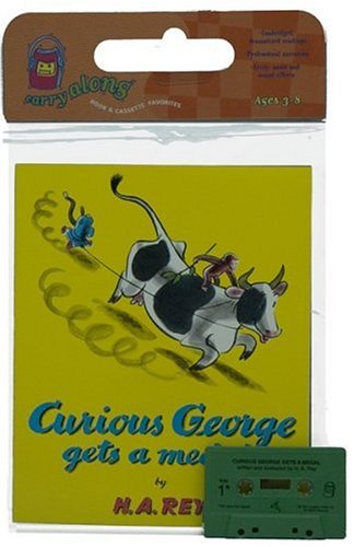 9780395891155: Curious George Gets a Medal Book & Cassette