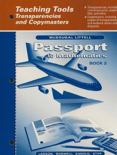 Imagen de archivo de Passport to Mathematics (Teaching Tools Transparencies and Copymasters, Book 2 a la venta por Nationwide_Text