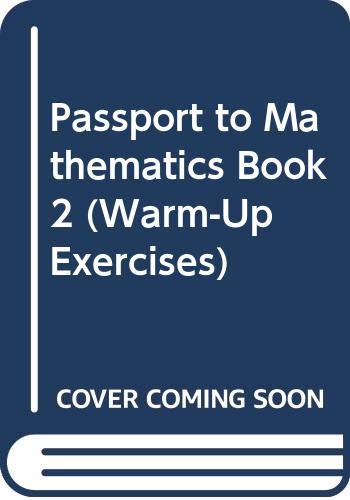 Beispielbild fr Passport to Mathematics, Book 2, Warm-Up Exercises zum Verkauf von Alf Books