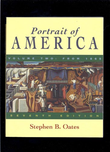 Stock image for Portrait of America to 1877 for sale by Better World Books