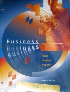 Beispielbild fr Business (Business, 6th ed) zum Verkauf von Books From California