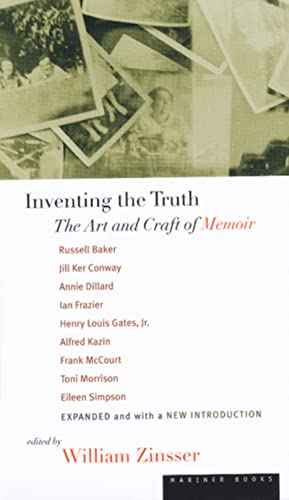 9780395901502: Inventing the Truth: The Art and Craft of Memoir