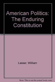 9780395902073: American Politics: The Enduring Constitution